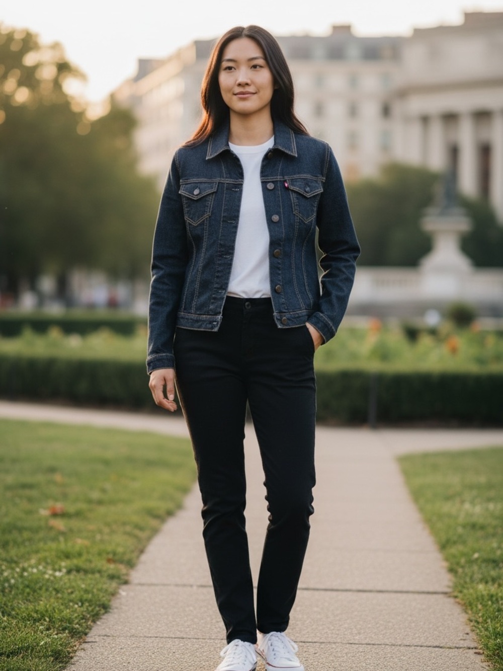 Levi's Dark Blue Denim Jean Jacket